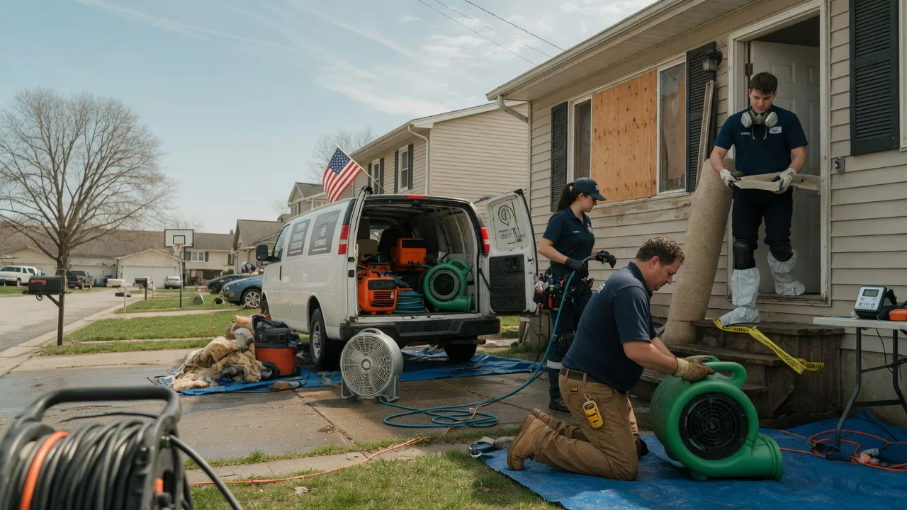 Water Damage Restoration in Concordia, MO near me
